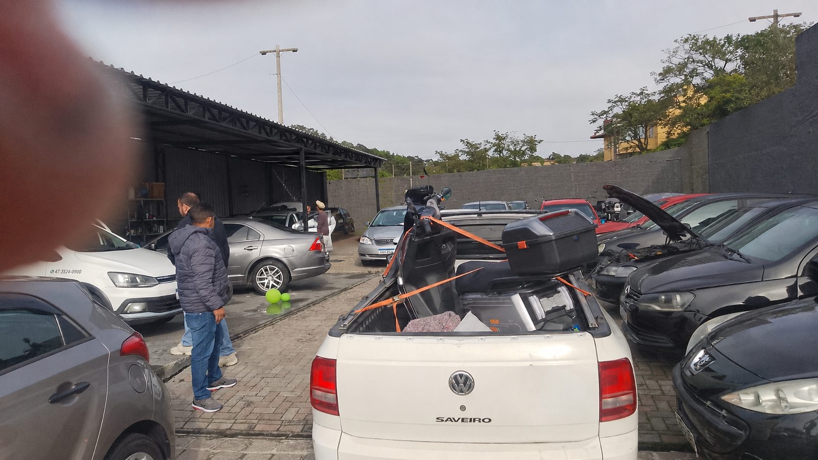 Transporte de motocicleta pela FRETEX em Colombo